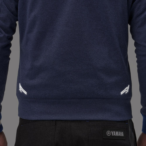 ヤマハ×クシタニ ベクトルパーカージャケット メンズ ブルー Mサイズ YAS69K