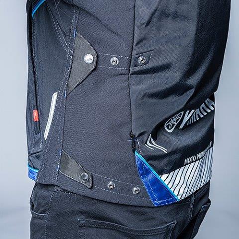 ヤマハ×クシタニ コンテンドジャケット ブラック/ホワイト Lサイズ YAS72-K