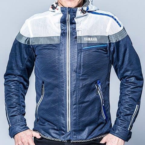 ヤマハ×クシタニ フルメッシュパーカージャケット ネイビー Mサイズ YAS75-K
