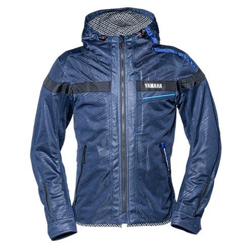 ヤマハ×クシタニ フルメッシュパーカージャケット ネイビー Lサイズ YAS75-K