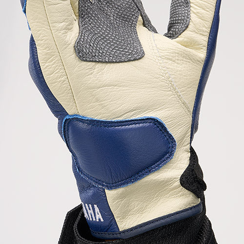 ヤマハ×クシタニ レイヴングローブ メンズ ブルー Lサイズ YAT51K