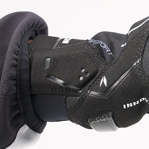 ヤマハ×RSタイチ ストロークエアーグローブ メンズ ブラック Lサイズ YAT53R