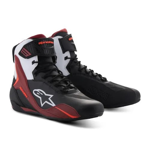 ファスター フォー シュー 1299 ブラック ホワイト ダーク レッド US10.5/EUR43.5/JP28.0 2510425 アルパインスターズ