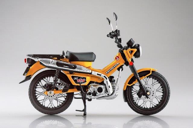 Honda CT125 ハンターカブ ターメリックイエロー フィギュア アオシマ