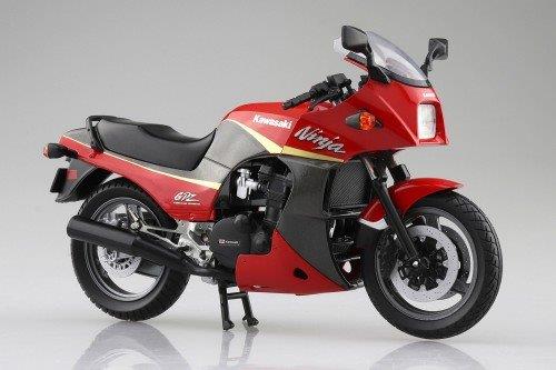 KAWASAKI GPz900R 赤/灰 フィギュア アオシマ