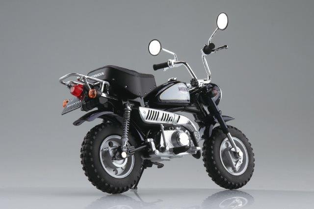 Honda モンキーキ ャンディインペリアルブルー フィギュア アオシマ