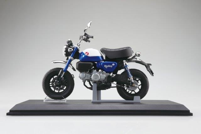 Honda Monkey125 '22 パールグリッターリングブルー フィギュア アオシマ