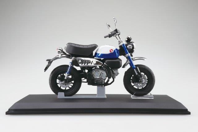 Honda Monkey125 '22 パールグリッターリングブルー フィギュア アオシマ