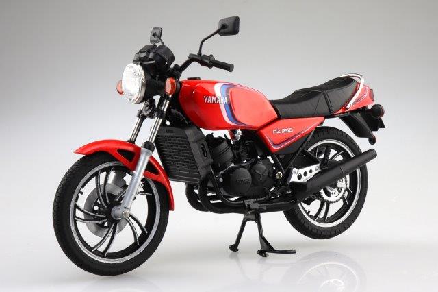 Yamaha RZ250 YSPカラー フィギュア アオシマ