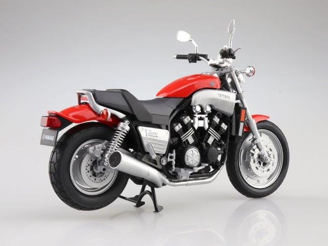 Yamaha Vmax ファイアーレッド フィギュア アオシマ