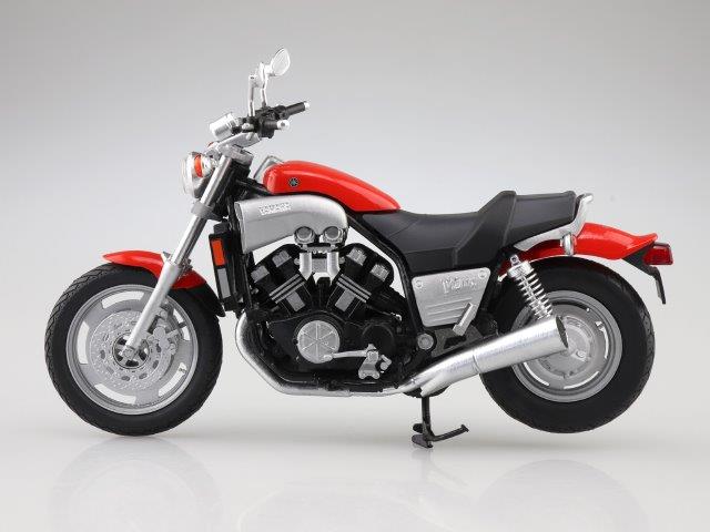Yamaha Vmax ファイアーレッド フィギュア アオシマ