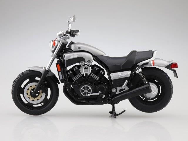 Yamaha Vmax ニューシルバーダスト フィギュア アオシマ