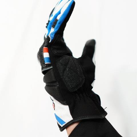 ストラーダメッシュグローブ ホワイト＆ブラック WL(レディースL)サイズ EG-S525 エルフ