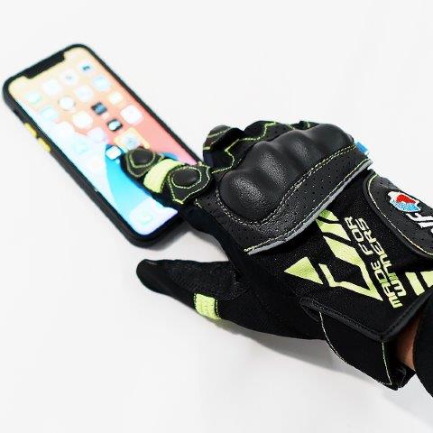 取寄 ネーロメッシュグローブ ブラック＆ホワイト Lサイズ EG-S527 エルフ