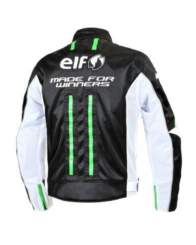 取寄 キアロジャケット ブラック&グリーン LLサイズ EJ-S123 エルフ