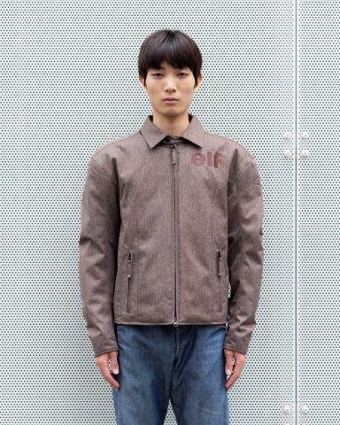 取寄 ジェントルライドジャケット ブラウン 4Lサイズ EJ-W124 エルフ