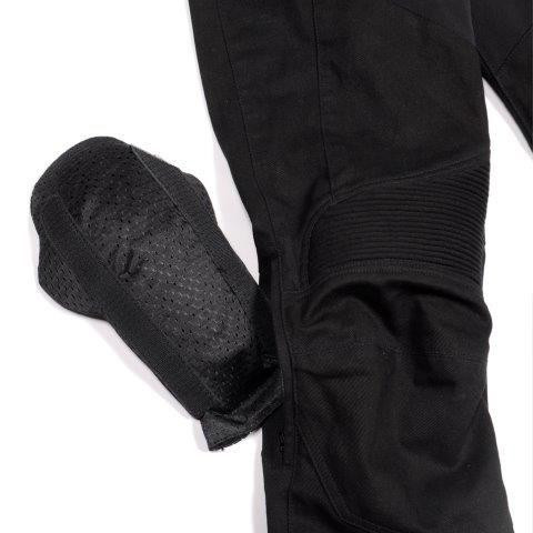 取寄 スポルトデニムパンツ ブラック Lサイズ EP-A303 エルフ