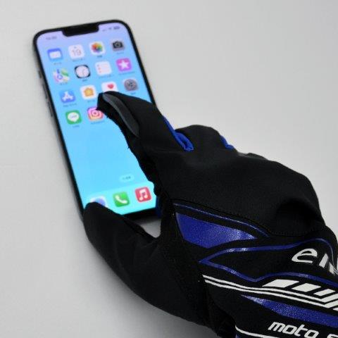 【一部変色有り】アトランテグローブ ブラック Lサイズ ERG-A520 エルフ