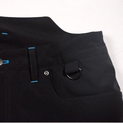 取寄 アルバーノストレッチパンツ ブラック L/3Lサイズ EWP-9241 エルフ