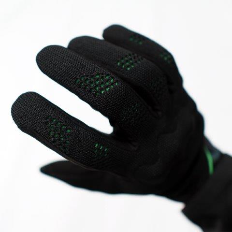 取寄 スリットニットグローブ ブラック＆レッド LLサイズ FG-S618 フラッグシップ