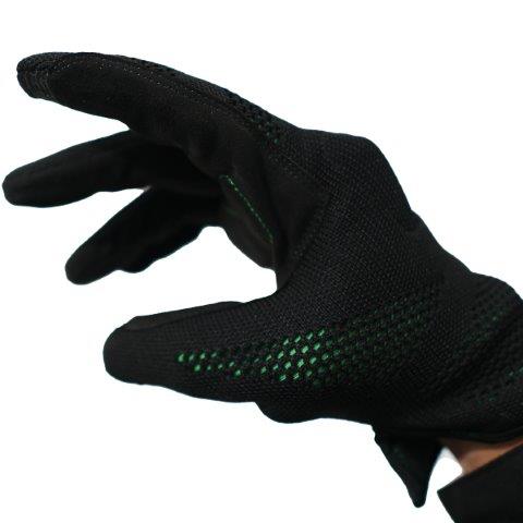 取寄 スリットニットグローブ ブラック＆レッド LLサイズ FG-S618 フラッグシップ