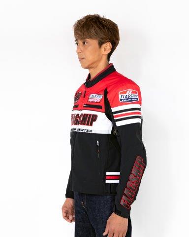 ブライトジャケット レッド 3Lサイズ FJ-W217 フラッグシップ