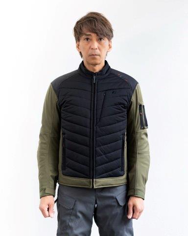 取寄 ハントジャケット カーキ 4Lサイズ FJ-W222 フラッグシップ