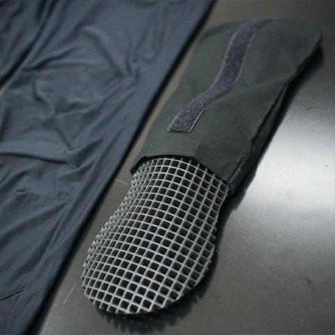 取寄 ライトインナープロテクターパンツ ブラック Sサイズ FSP-108 FSP