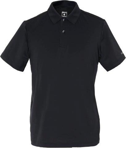 【氷撃α】冷感半袖ポロシャツ ブラック3XL 25151641 フリーズテック