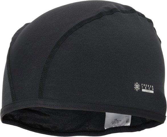 【氷撃α】冷感インナーキャップ ブラック フリーサイズ 25151653 フリーズテック