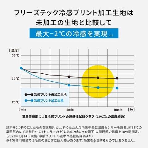 【氷撃】PERFORMANCE LINE 冷感フルレングスタイツ ブラック Lサイズ 25151714 フリーズテック