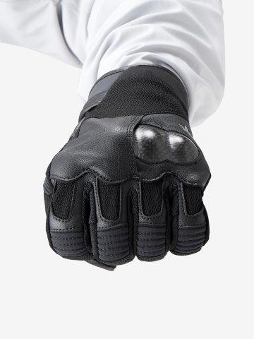取寄 カーボンナックルコンフォートグローブ BK（ブラック） 4(XL)サイズ GB64180 ゴールドウイン
