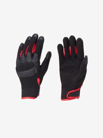 取寄 メッシュコンフォートグローブ BC（ブラック×スカーレット） 1(M)サイズ GB64181 ゴールドウイン