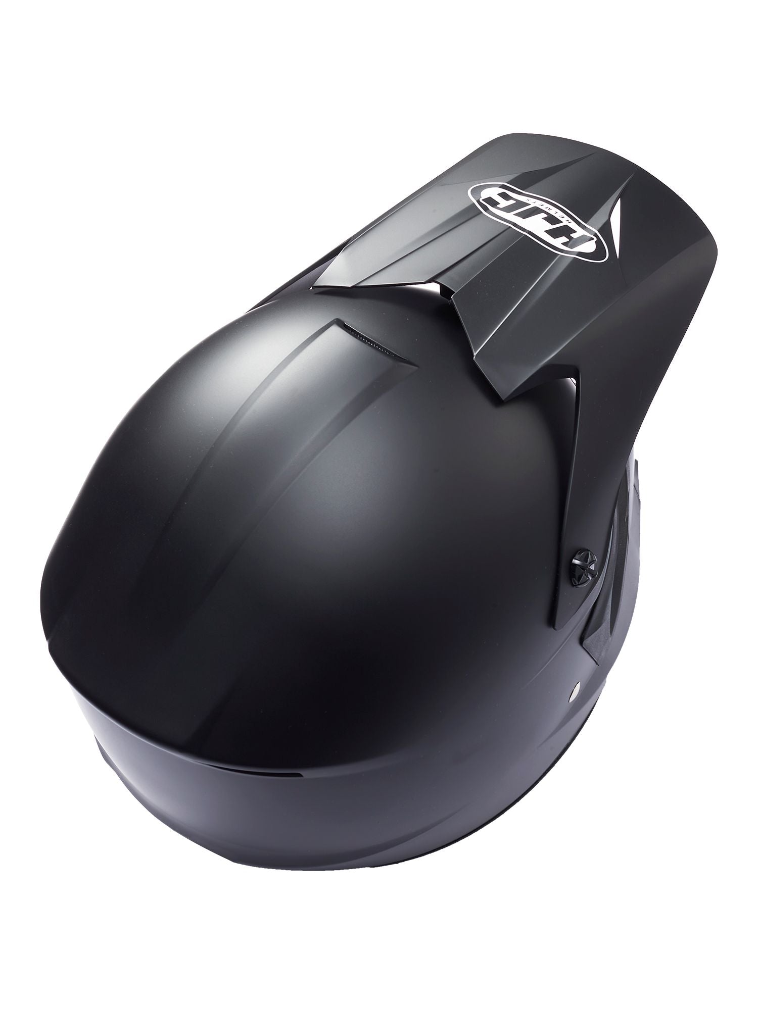 取寄 オフロードヘルメット CS-MXⅡソリッド セミフラットブラック Mサイズ HJH102 HJC