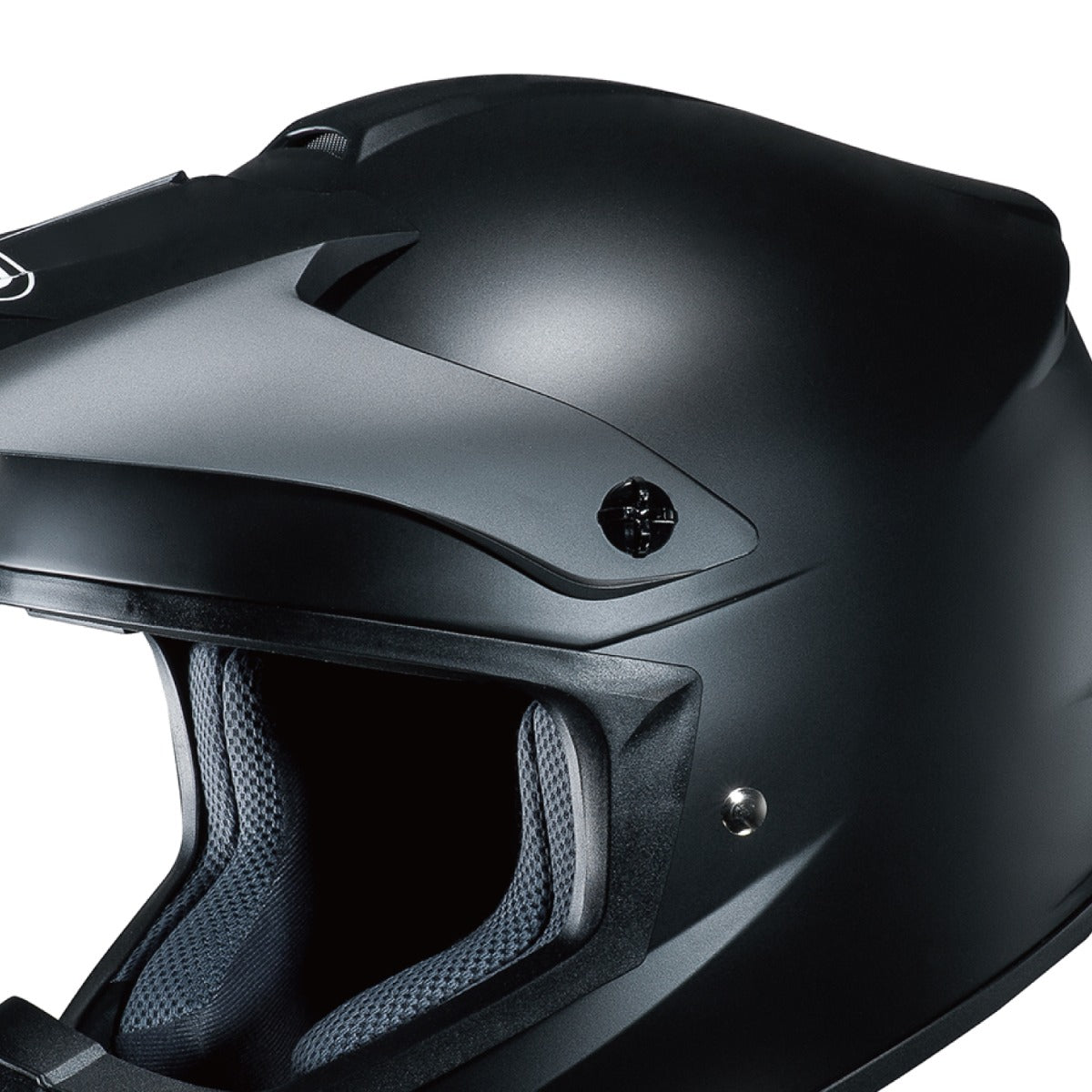 取寄 オフロードヘルメット CS-MXⅡソリッド セミフラットブラック Lサイズ HJH102 HJC