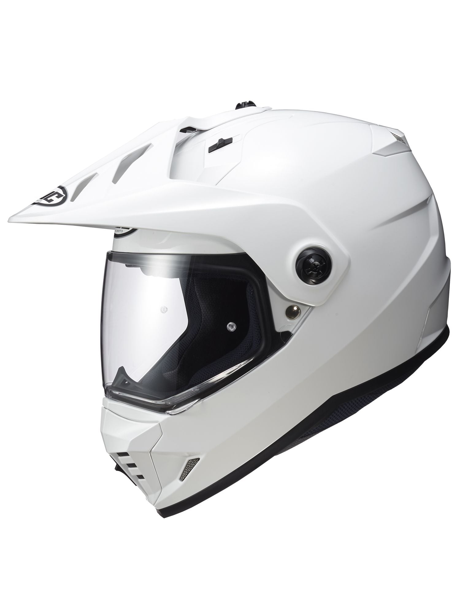 取寄 オフロードヘルメット DS-X1 ソリッド ホワイト XLサイズ HJH133 HJC
