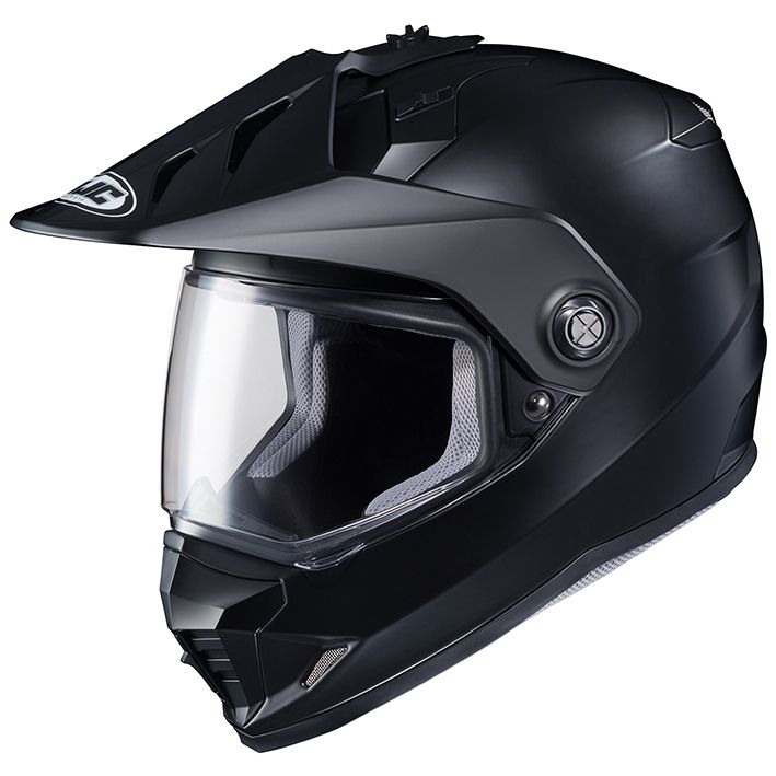 取寄 オフロードヘルメット DS-X1 ソリッド セミフラットブラック Lサイズ HJH133 HJC