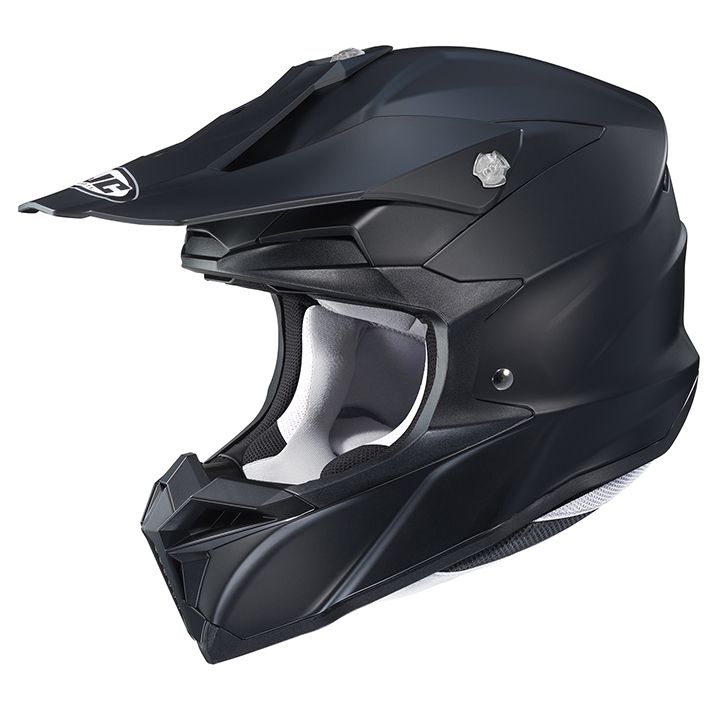 取寄 オフロードヘルメット i50 ソリッド セミフラットブラック Mサイズ HJH176 HJC