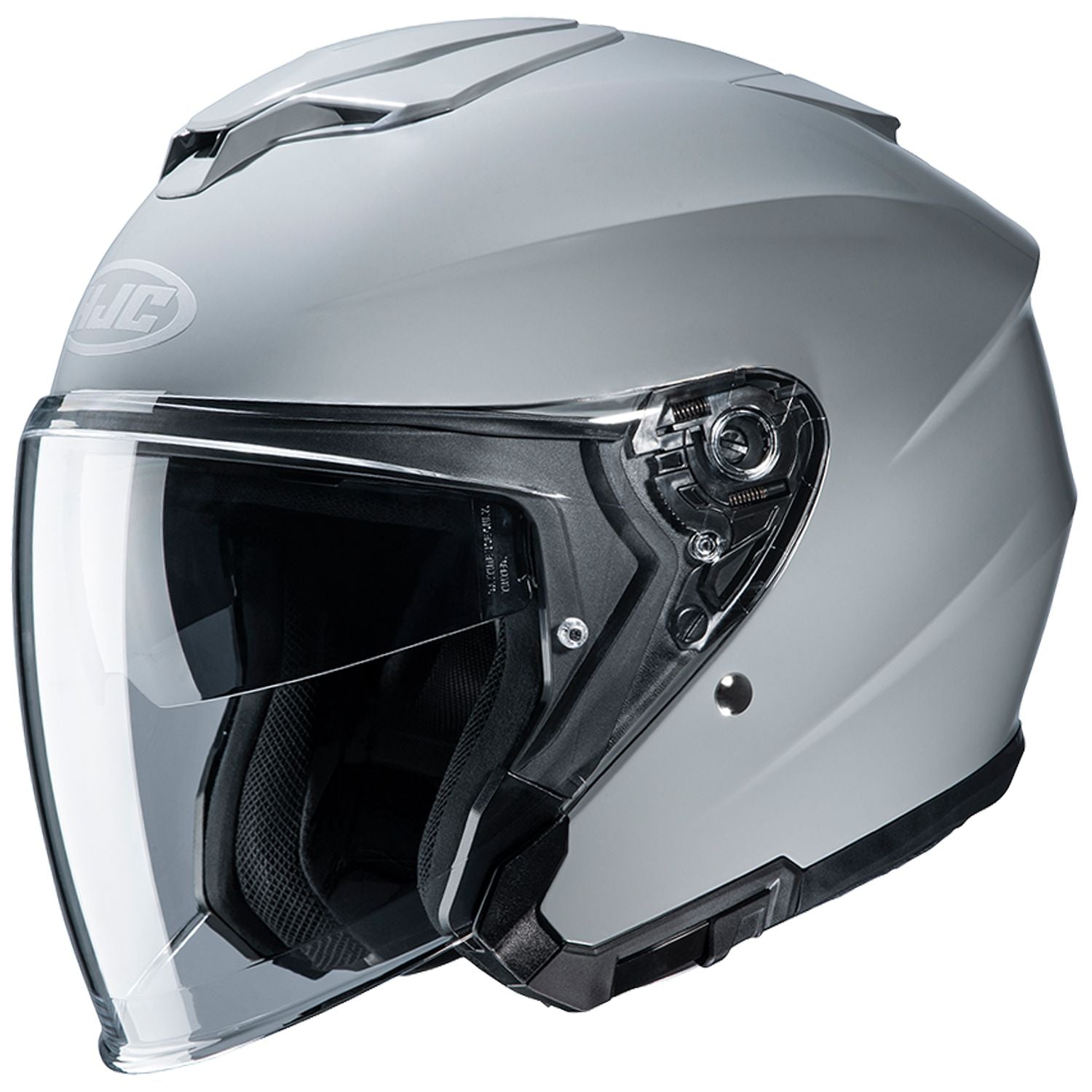 取寄 オープンフェイスヘルメット i30 ソリッド グレー Lサイズ HJH214 HJC