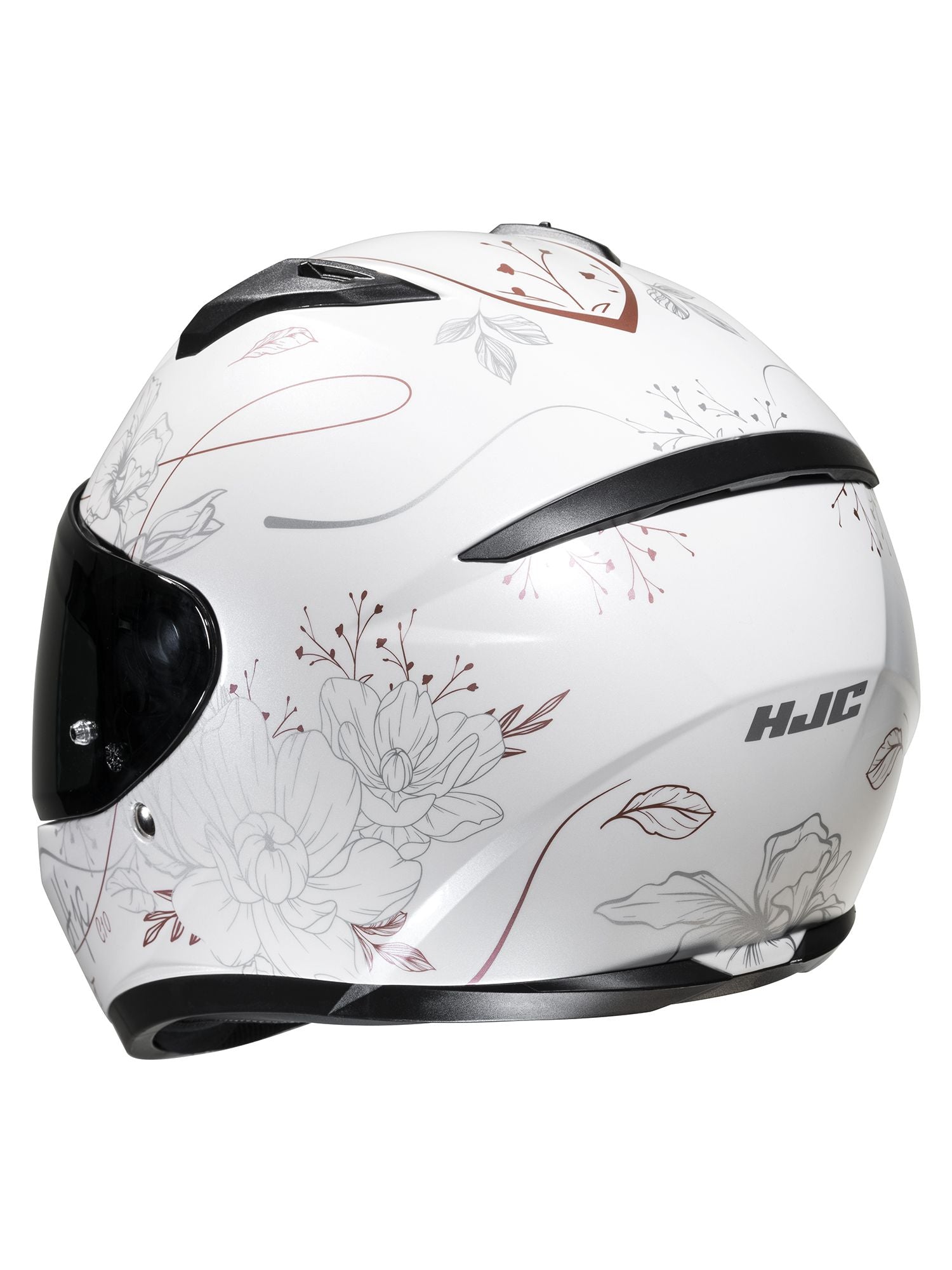 HJC フルフェイスヘルメット 花柄 ホワイト 取寄 フルフェイスヘルメット C10 エピック ホワイト(MC8) Lサイズ