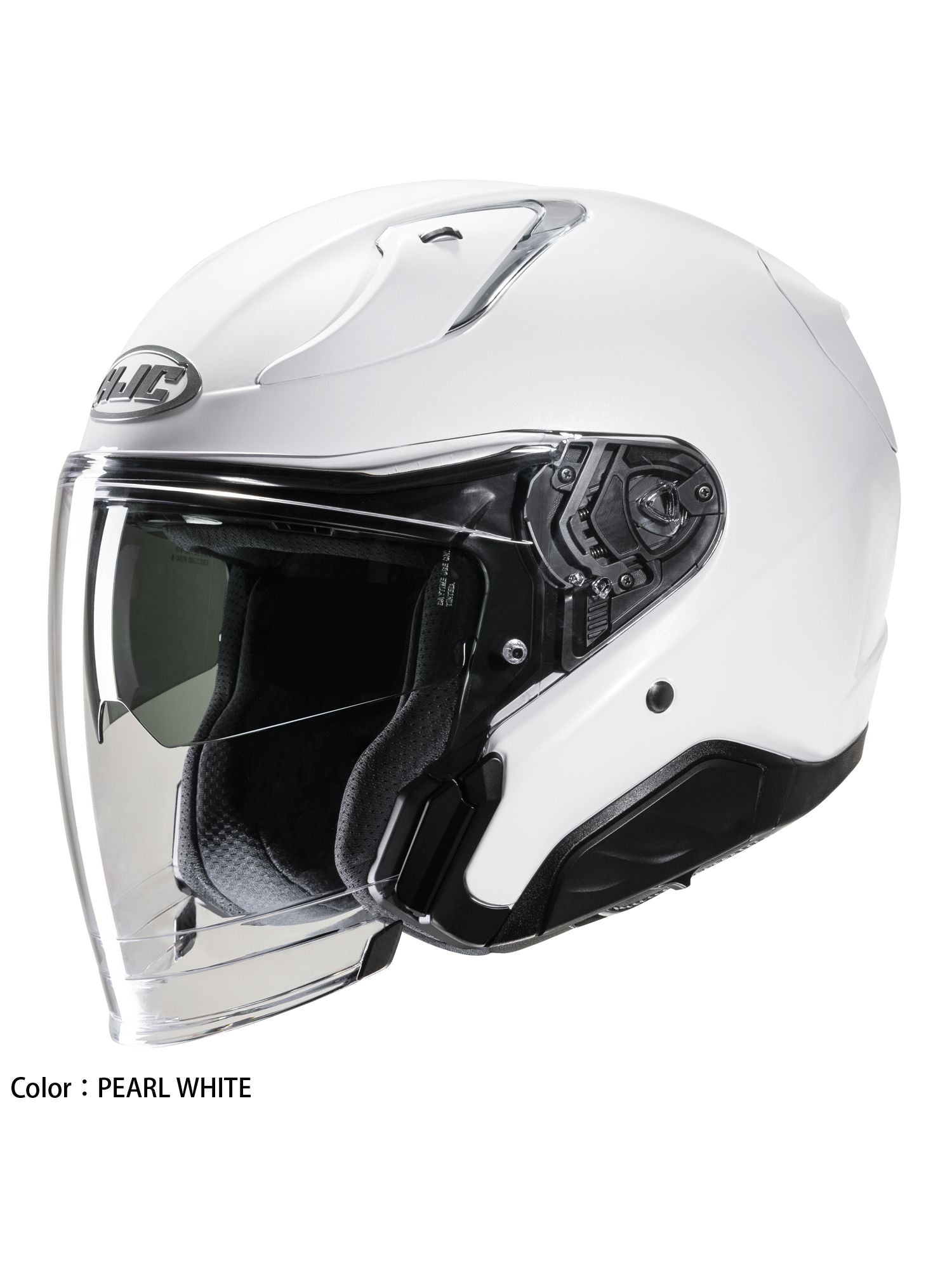 バイク HJC i30 オープンフェイスヘルメット ホワイト Lサイズ 59-60cm