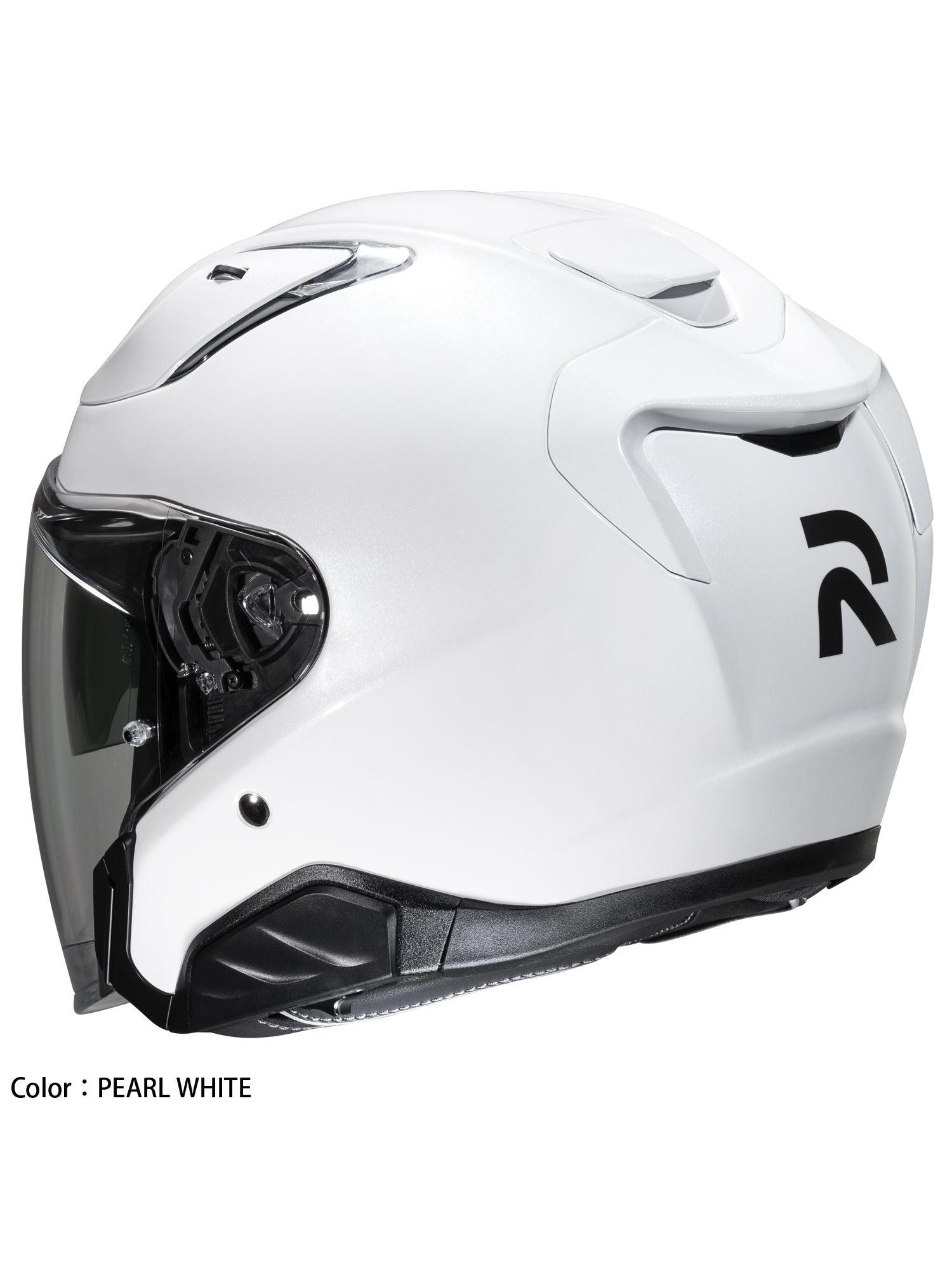 取寄 オープンフェイスヘルメット RPHA31 ソリッド パールホワイト Mサイズ HJH245 HJC