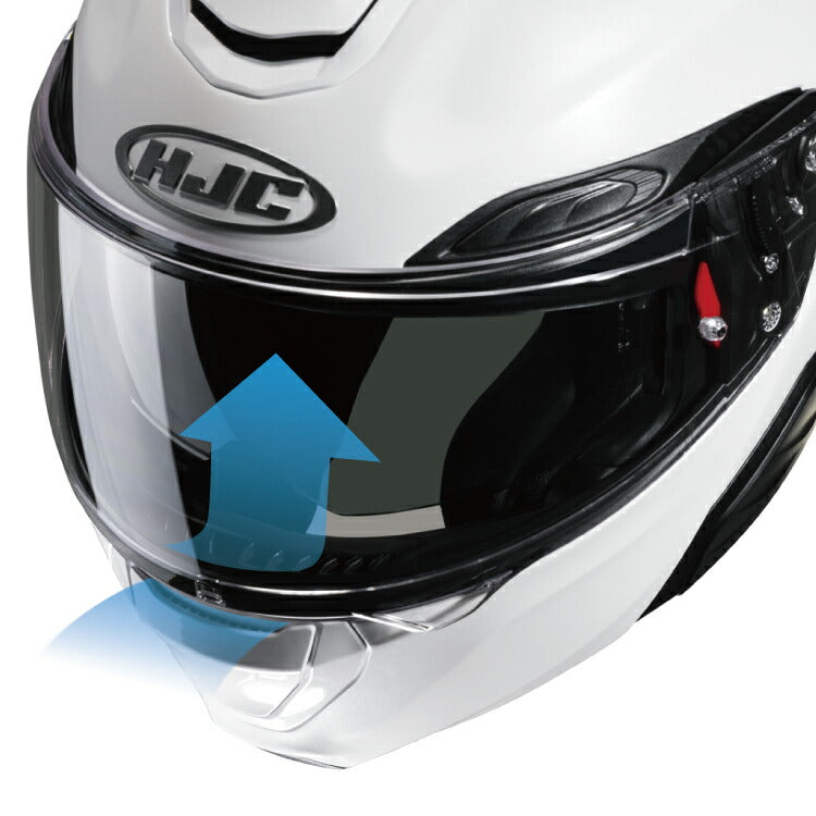 取寄 システムヘルメット RPHA91 ソリッド セミフラットメタリックブルー XLサイズ HJH246 HJC