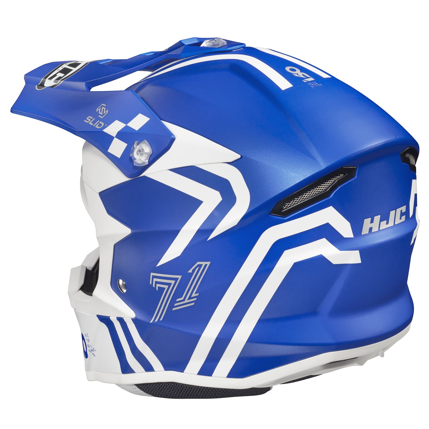 オフロードヘルメット i50 ヘックス ホワイト/ブラック(MC10SF) XLサイズ HJH249 HJC
