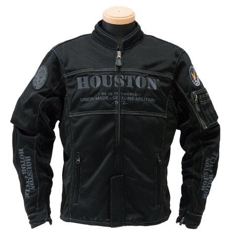 モーターサイクルライディングジャケット ブラック 5XL HTVA2510S ヒューストン