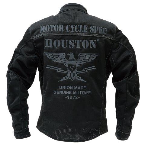 モーターサイクルライディングジャケット ブラック 5XL HTVA2510S ヒューストン