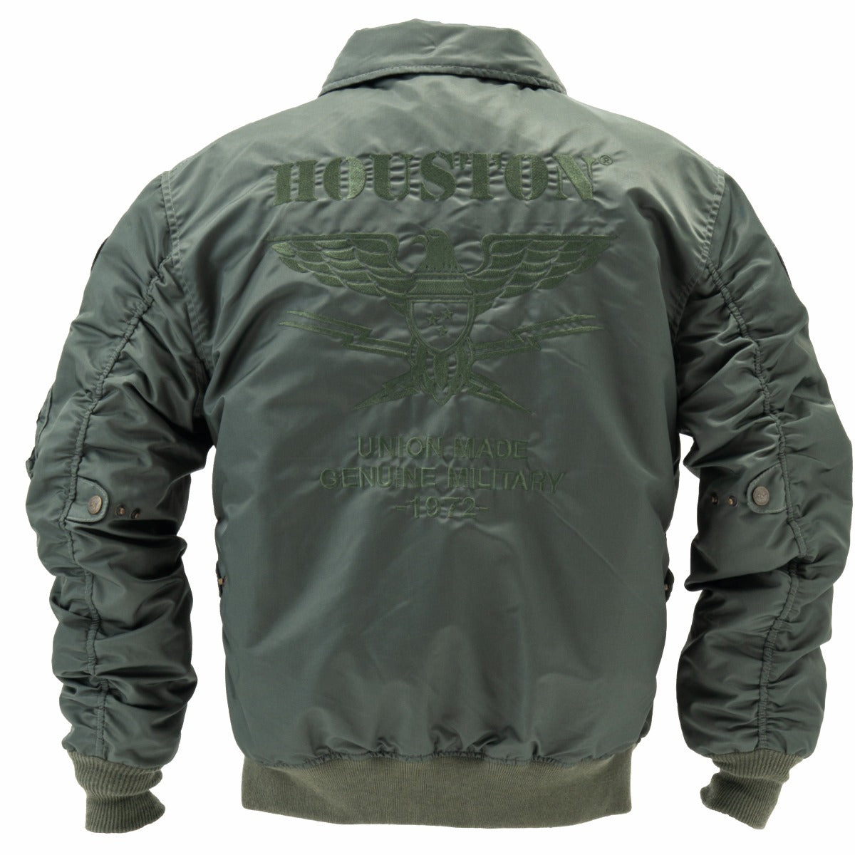 B-15D モーターサイクルウィンタージャケット カーキ XXXLサイズ HTVA2515W ヒューストン