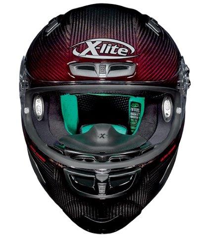 X803UC NUANCE CARBON　RED/5 Lサイズ 99130 ノーラン