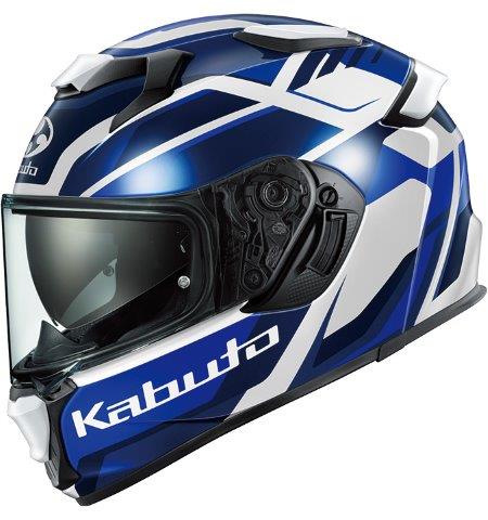 OGK KABUTO カムイ・5 グラヴィクス/KAMUI-5 GRAVIX ホワイトブルー XS(53-54)サイズ