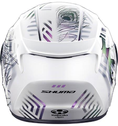取寄 シューマ プルーム ブラックパープル Sサイズ SHUMA PLUME OGK KABUTO